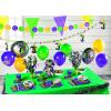 Fun Express 11″ Mardi Gras Balloons – Party Decorations, Fat Tuesday, Parade Supplies – (24 Pieces)