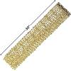 Fun Express Gold Football Bead Necklaces – Stylish Mardi Gras Beads for Sports Events Tailgates Parties & Celebrations – Perfect for Team Spirit Party Favors & Fun Accessories – 12 Pieces
