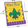 Fun Express Mardi Gras Disc Drop Game – Party Supplies
