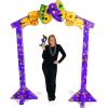 Fun Express Mardi Gras Feather Mask Assortment for Costume Accessories – 12 Pieces