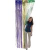 Fun Express Mardi Gras Fringe Curtain (3 feet x 8 feet) Mardi Gras Party Decor