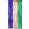 Fun Express Mardi Gras Fringe Curtain (3 feet x 8 feet) Mardi Gras Party Decor