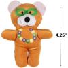 Fun Express Mini Mardi Gras Stuffed Bears – 12 Pieces