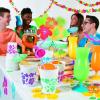 Fun Express Plastic Cocktail Glasses Bulk 60 Pack – Neon Hurricane Glasses for Margarita, Pina Colada & Daiquiri Drinks | Reusable Acrylic Party Cups for Luau, Mardi Gras & Tropical Beach Events