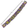 Mardi Gras Metallic Fringed Banner (7 feet long) Mardi Gras Party Decor