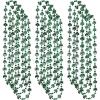 Fun Express – Mini Shamrock And Bead Necklace for St. Patrick’s Day – Jewelry – Mardi Gras Beads – Mot Shaped – St. Patrick’s Day – 12 Pieces