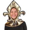 Fun Express Adult’s Fleur De Lis Costume Headpiece – Perfect Apparel Accessory for Parties, Mardi Gras, Masquerades – Stylish 1-Piece Design