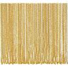 Fun Express Gold Metallic Bead Necklaces – Bulk Set of 48 – Mardi Gras and Party Supplies