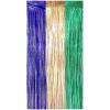 Fun Express Mardi Gras Fringe Curtain (3 feet x 8 feet) Mardi Gras Party Decor