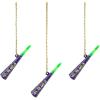 Mardi Gras Party Horn Necklaces, 12 Piece