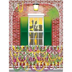 Mardi Gras Design a Room Street Background