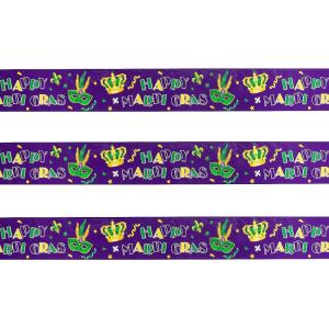 Mardi Gras Party Tape – Party Decor – 1 Piece