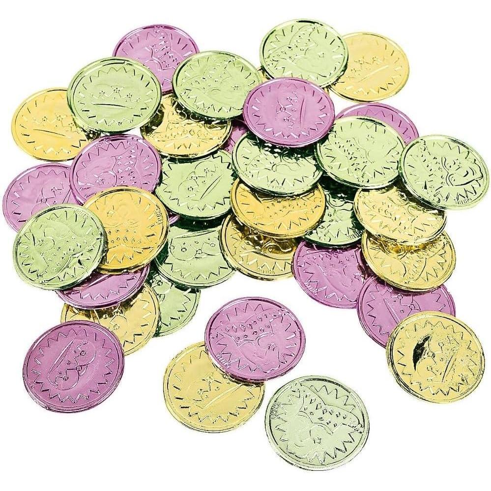 image:imageFun Express Mardi Gras Coins4pbhgr for Mardi Gras Toys Value Toys Play Money Mardi Gras 144 Pieces