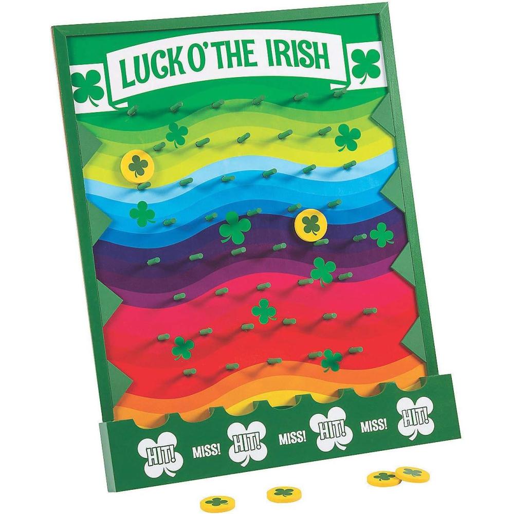 image:imageFun Express ST Patricks Day Disk Drop Game  Toys  1 Piece