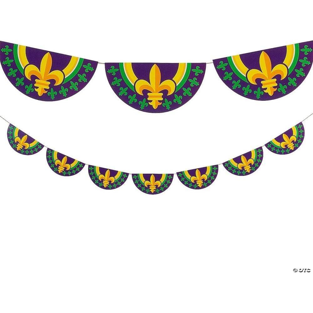 image:imageMardi Gras Bunting Garland