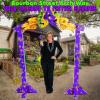 Fun Express – 3D Bourbon Street Arch Way for Mardi Gras – Party Decor – Large Decor – 1 Piece