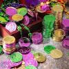 Fun Express – Mardi Gras Coins(4pbh=gr) for Mardi Gras – Toys – Value Toys – Play Money – Mardi Gras – 144 Pieces