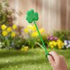Fun Express 2″ x 8″ St. Patrick’s Day Sticky Shamrocks on a Ring – 12 Pieces