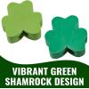 Fun Express 3/4″ Mini St. Patrick’s Day Shamrock-Shaped Rubber Eraser Pencil Toppers – 24 Pieces