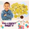 Fun Express Chocolate Coins | 1 Pound, Approximately 75 Gold Foil Wrapped Pieces, St. Patrick’s Day, Mardi Gras, Novelty, Birthday Party and Parade Candy
