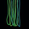 Fun Express Glow in the Dark Bead Necklaces – Bulk Set of 24 – Mardi Gras Supples – Jewelry