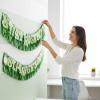 Fun Express St. Patrick’s Day Ready-to-Hang Metallic Fringe Garland – 7 Ft