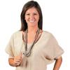 Gold, Black and Silver Bead Necklaces (set of 48) Bulk Mardi Gras Supplies(30″)
