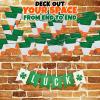 Irish Flag Pennant Banner – 100 feet – Ireland and St. Patrick’s Day Hanging Party Decor