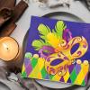 Prismatic Mardi Gras Lunch Napkins – Party Supplies – 16 Pieces