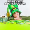 ST. Patrick’s Day Metal Pail – 2.75 in x 3 in – Party Supplies – 12 Pieces
