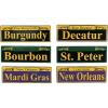 Fun Express – Cardboard Cutout Signs for Mardi Gras – Party Decor – Wall Decor – 6 Pieces