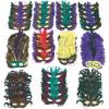 Fun Express Bulk Mardi Gras Feather Assorted Mask Assortment – Festive Apparel Accessories for Parties and Events – 250 Pieces