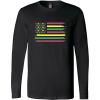 Fun Express Mardi Gras Flag Adult’s T-Shirt – XL
