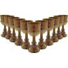Fun Express Mardi Gras Molded Crown Goblets – 1 dozen