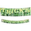 Fun Express St. Patrick’s Day Ready-to-Hang Metallic Fringe Garland – 7 Ft