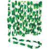 Fun Express Tri-Color St. Patrick’s Day Plastic Leis – 36″ (Pack of 12) – Unique & Eye-Catching Design – Perfect for Parties, Parades & Celebrations