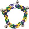 Mardi Gras Fun Loop Bracelets with Bells