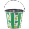 ST. Patrick’s Day Metal Pail – 2.75 in x 3 in – Party Supplies – 12 Pieces