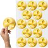 St. Patrick’s Day Gold Coin Floor Clings, 13 Piece