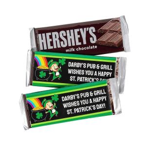 Fun Express Personalized St. Patrick’s Day Candy Bar Sticker Labels – 12 Pieces