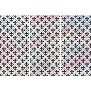 MARDI GRAS IRIDESCENT BACKDROP BANNER – Party Decor – 3 Pieces