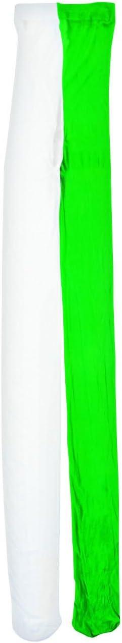 image:imageFun Express Green and White Tights for St Patricks Day 1 Pair Small To Medium Great for All Your St Patricks Day Celebrations
