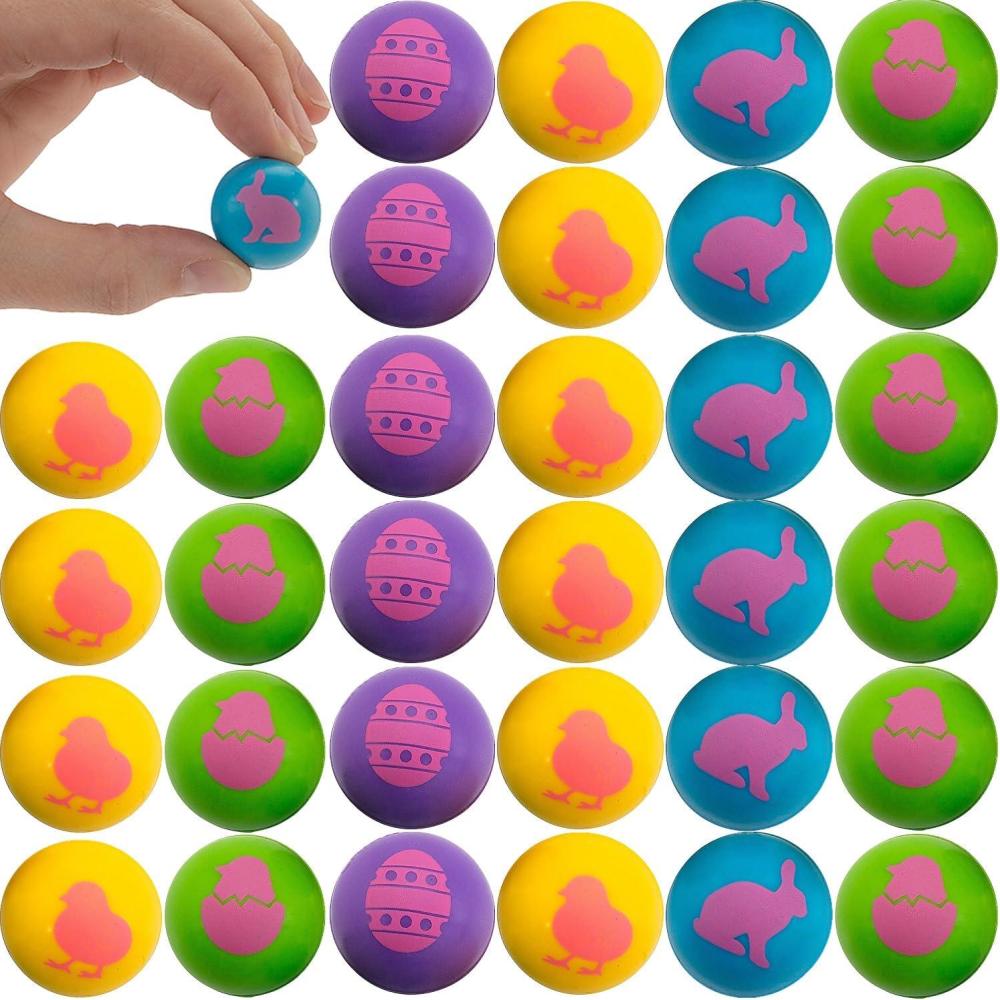 image:imageFun Express Easter Brights Bouncy Balls 48 Piece