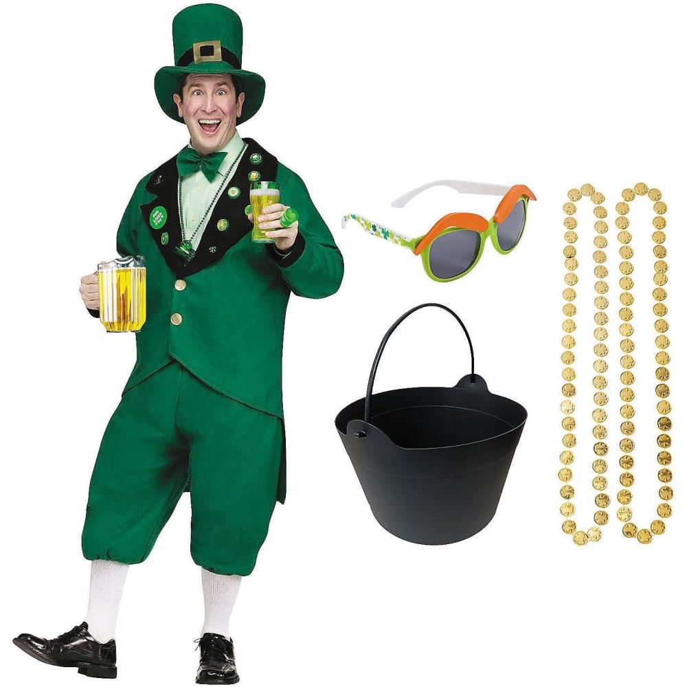 image:imageFun Express St Patricks Day Leprechaun Costume amp Accessory Kit 5 Pc