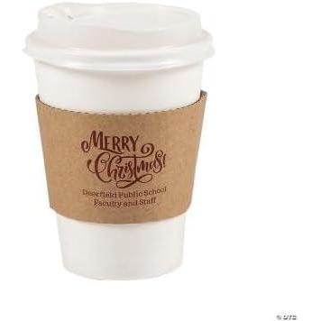 image:imageSt Patricks Day Disposable Paper Coffee Cups with Lids amp Sleeves  12 Ct