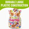 12″ x 17″ Bulk Easter Candy Plastic Goody Bags for 50