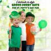 Fun Express – Green Derby Hats W/band for St. Patrick’s Day – Apparel Accessories – Hats – Party Hats – St. Patrick’s Day – 12 Pieces