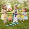 Fun Express 26 Pieces Easter Bunny & Chicks Indoor or Outdoor Mini Golf Game for 4