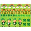 Fun Express 3D St. Patrick’s Day Pot of Gold Sticker Scenes – 12 Pieces