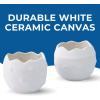 Fun Express DIY Easter Egg-Shaped Ceramic Planters – Creative Spring & Easter Décor for Personalized Gardening Projects Crafting Fun & Home Décor – Perfect for Kids Adults & Plant Lovers – 12 Pieces